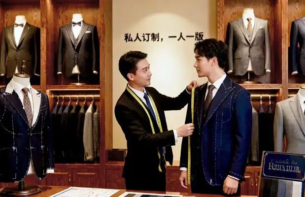 定制西服面料成本对比图