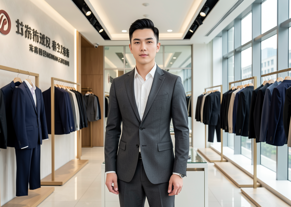 配图1 本地实体店试穿体验